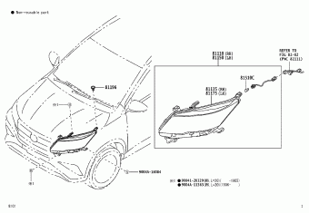 Body/Interior, Toyota RUSH F800LE-GMMFP F800, Parts Catalogs