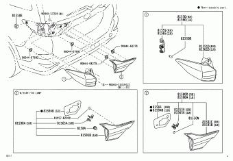 Body/Interior, Toyota RUSH F800LE-GMMFP F800, Parts Catalogs