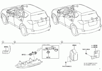 Electrical Toyota Rav4 Asa42l Antgk Ala49 Asa4 Ava4 Zsa4 Parts Catalogs Partsouq