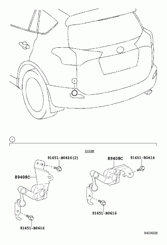 Electrical Toyota Rav4 Asa42l Antgk Ala49 Asa4 Ava4 Zsa4 Parts Catalogs Partsouq