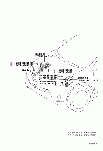 Electrical Toyota Rav4 Asa42l Antgk Ala49 Asa4 Ava4 Zsa4 Parts Catalogs Partsouq