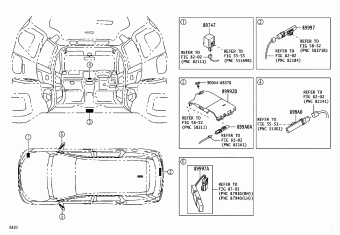 Body/Interior, Toyota RUSH F800LE-GMMFP F800, Parts Catalogs