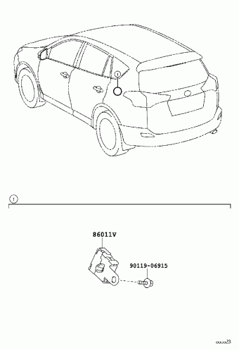 Electrical Toyota Rav4 Asa42l Antgk Ala49 Asa4 Ava4 Zsa4 Parts Catalogs Partsouq