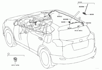 Electrical Toyota Rav4 Asa42l Antgk Ala49 Asa4 Ava4 Zsa4 Parts Catalogs Partsouq