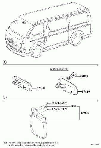 HIACE KDH222L-LEMNYV KDH2##,LH2##,TRH2##