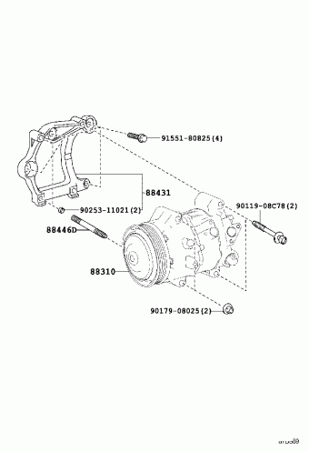 Electrical Toyota Rav4 Asa42l Antgk Ala49 Asa4 Ava4 Zsa4 Parts Catalogs Partsouq