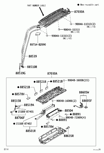 Body/Interior, Toyota RUSH F800LE-GMMFP F800, Parts Catalogs