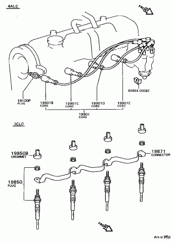 COROLLA SED/LB CE80L-EEHDCA AE82,CE80