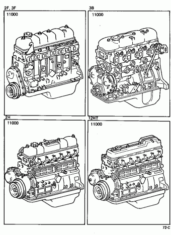 Engine/Fuel/Tool  Toyota LAND CRUISER HJ60RG-KQ BJ60,HJ6#,FJ6
