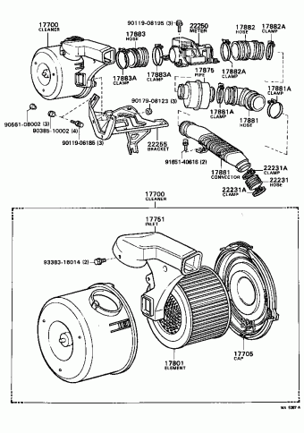 CELICA MA61L-BLMQFA RA6#,MA61
