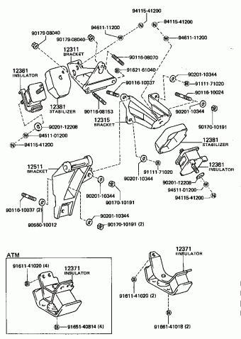COROLLA CP AE86L-ESMXCA AE86