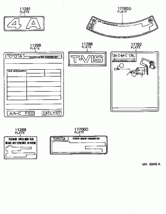 COROLLA CP AE86L-ESMQFA AE86