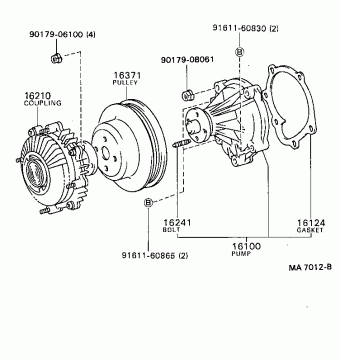 HILUX YN110L-CRMDSW 08.1988 - 08.1994