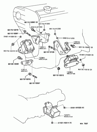 CELICA MA61L-BLMQFA RA6#,MA61