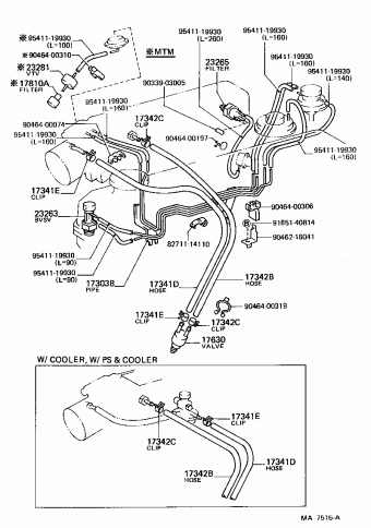 CELICA RA64L-BLMQEA RA6#,MA61