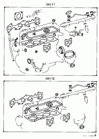 COROLLA SED/LB/WG EE90L-ALMDEW EE9#,AE9#,CE90