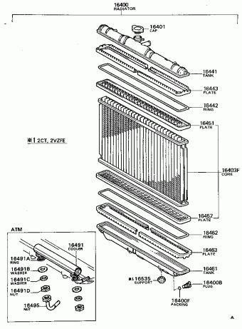 CAMRY CV20L-UEMDXW SV2#,CV20,VZV21