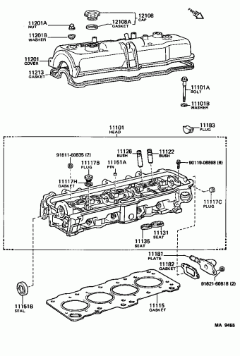 COROLLA FX AE82L-EGHDCA AE82
