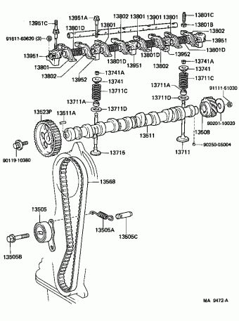 COROLLA FX AE82L-EGHDCA AE82