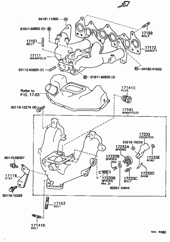 COROLLA FX AE82L-EGHDCA AE82