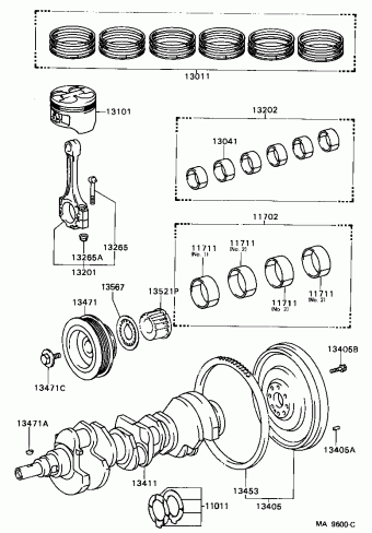 CAMRY VZV21L-AEPNKA SV2#,VZV21