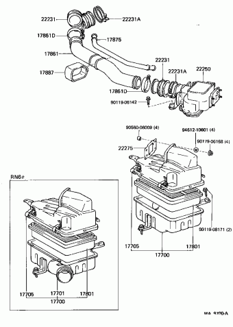 4-RUNNER TRUCK RN50L-SREA RN5#,6#,7#,VZN6#,LN5#,6#