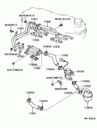 4-RUNNER TRUCK RN80L-TRKRSA3 RN8#,90,12#,VZN85,9#,VZN120