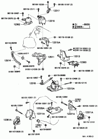 CAMRY SV21L-AEPDKA SV2#,VZV21