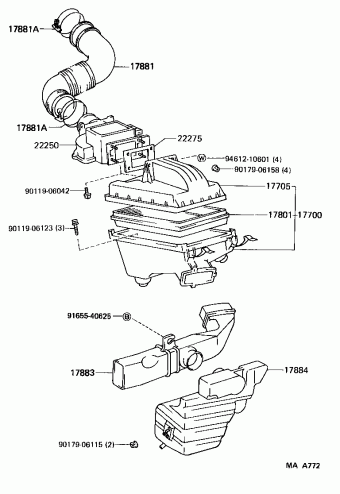 CAMRY SV21L-AEPDKA SV2#,VZV21