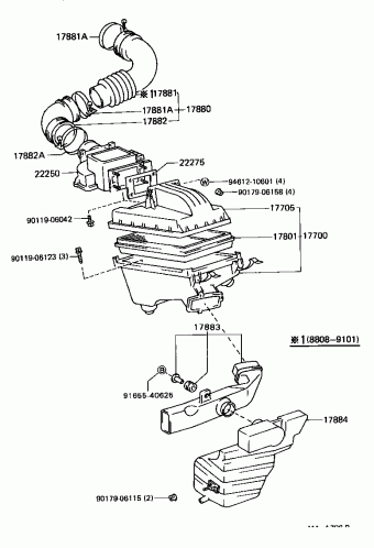 CAMRY SV21L-UEMDKA SV2#,VZV21