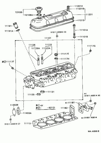 HILUX YN110L-CRMDSW 08.1988 - 08.1994