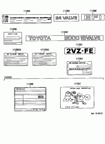 CAMRY SV21L-AEPDKA SV2#,VZV21