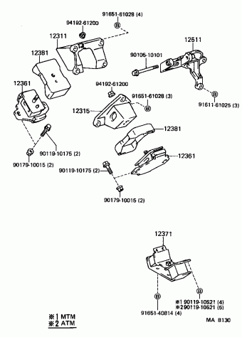 4-RUNNER TRUCK VZN61LG-MSEA RN5#,6#,7#,VZN6#,LN5#,6#