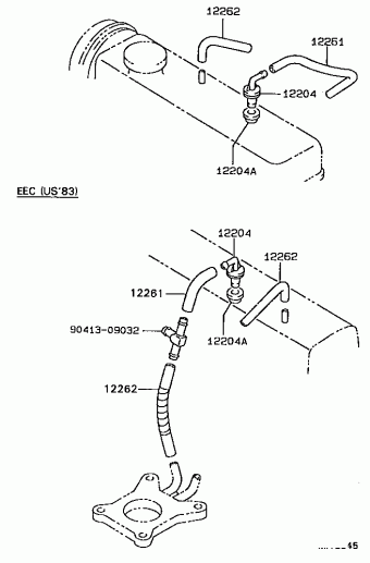 COROLLA HB EE90L-AHMDSW EE90,AE92,CE90