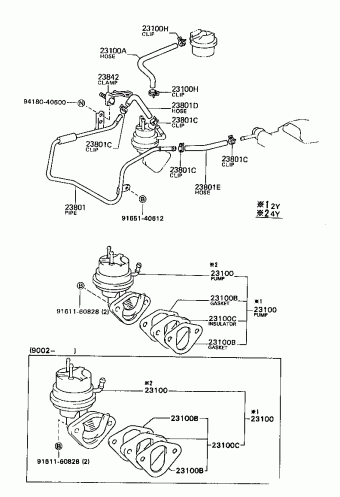 HILUX YN110L-CRMDSW 08.1988 - 08.1994