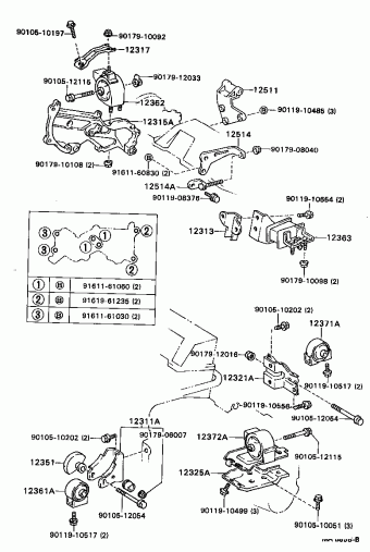 CAMRY CV20L-UEMDXW SV2#,CV20,VZV21