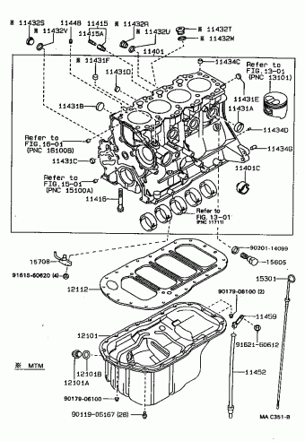 COROLLA SED/LB/WG CE90L-ALMDSW EE9#,AE9#,CE90