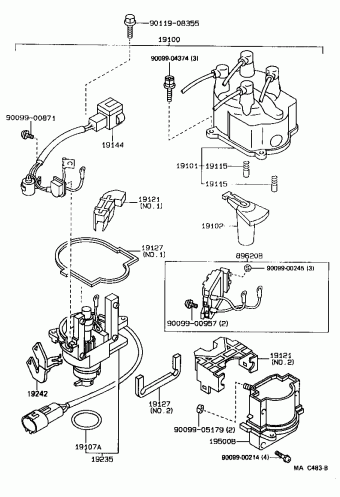 COROLLA AE92L-AEMDKA AE92,95