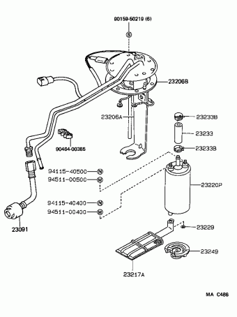 COROLLA CP AE92L-ACMXKA AE92