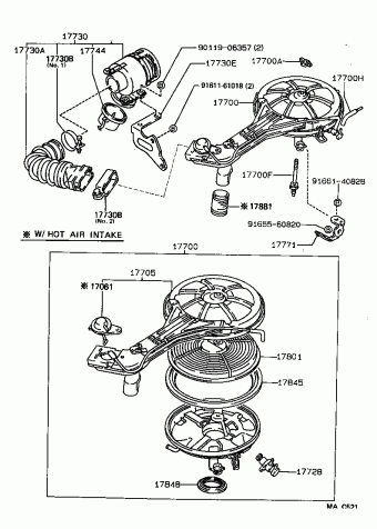 COROLLA SED/LB/WG EE90R-AEKRSN EE9#,AE9#,CE90