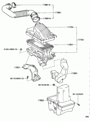 COROLLA SED/LB/WG EE90L-ALMDEW EE9#,AE9#,CE90
