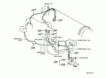 COROLLA SED/LB/WG EE90L-ALMDEW EE9#,AE9#,CE90