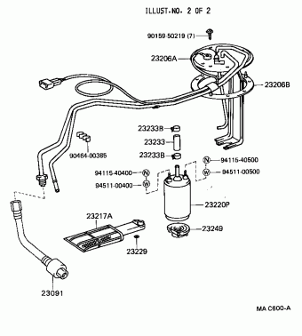 COROLLA SED/LB/WG EE90L-ALMDEW EE9#,AE9#,CE90