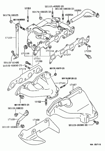 COROLLA SED AE92L-DEMDUA AE92