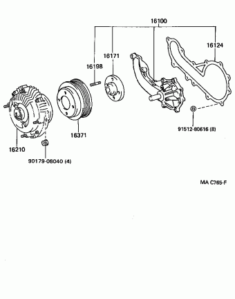 HIACE VAN,COMMUTER RZH112L-SBMRSW LH10#,11#,RZH10#,11#
