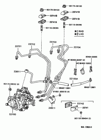 HIACE VAN,COMMUTER LH102L-RRMNSW LH10#,11#,RZH10#,11#