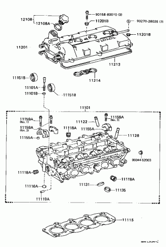 CELICA ST185L-BLMQZG AT180,ST18#