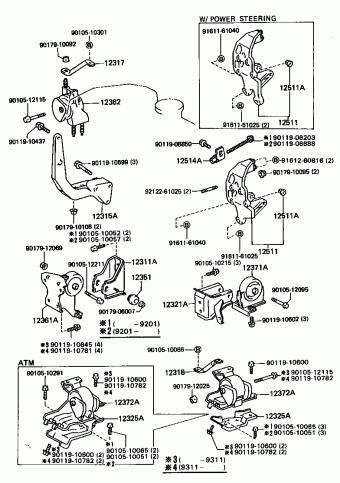 MR2 SW21L-ACMZKA SW20,21