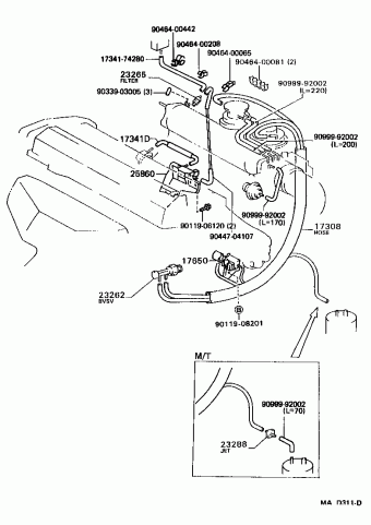 MR2 SW21L-ACMZKA SW20,21