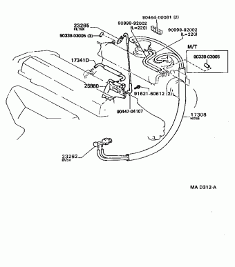 MR2 SW20R-ACMZKW SW20